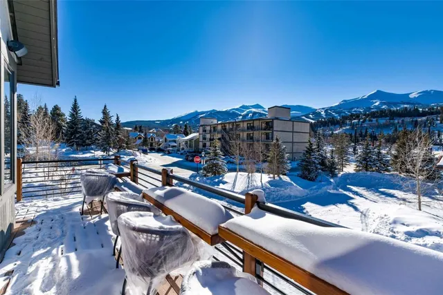 a view of a terrace with chairs