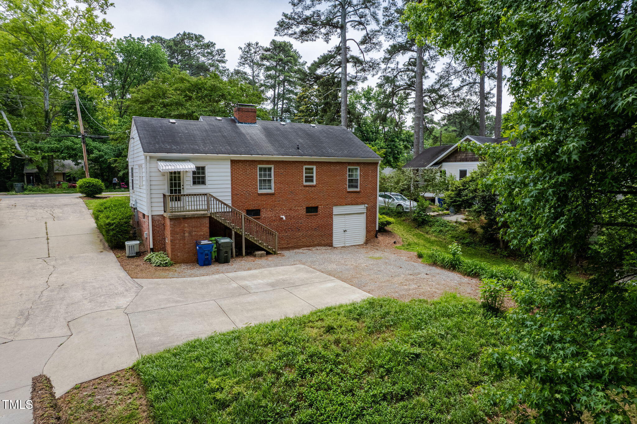 1313 Ridge Road Raleigh, NC 27607 - Photo 36 of 36 an aerial view of a house