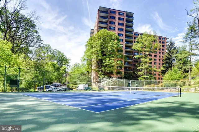 a view of a swimming pool and outdoor space