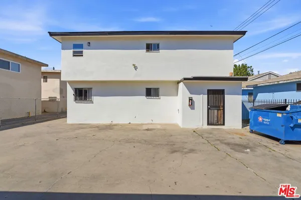 a view of a house with a patio