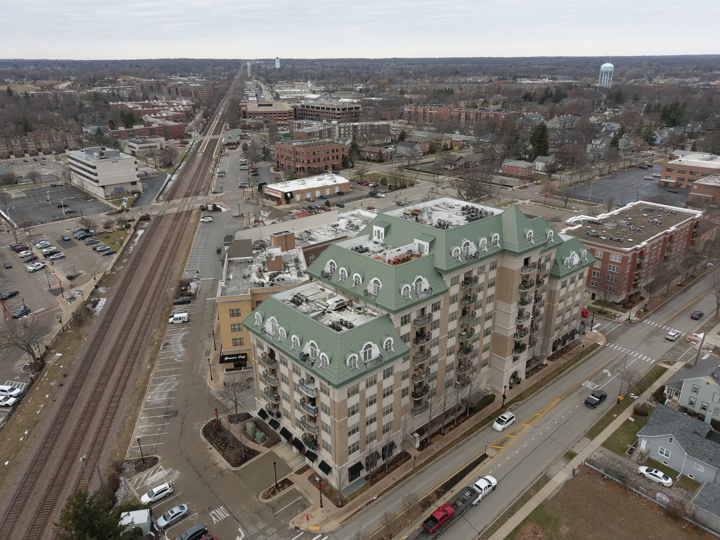 50 North Plum Grove Road, Unit 210E Palatine, IL 60067 - Photo 47 of 47 an aerial view of a city