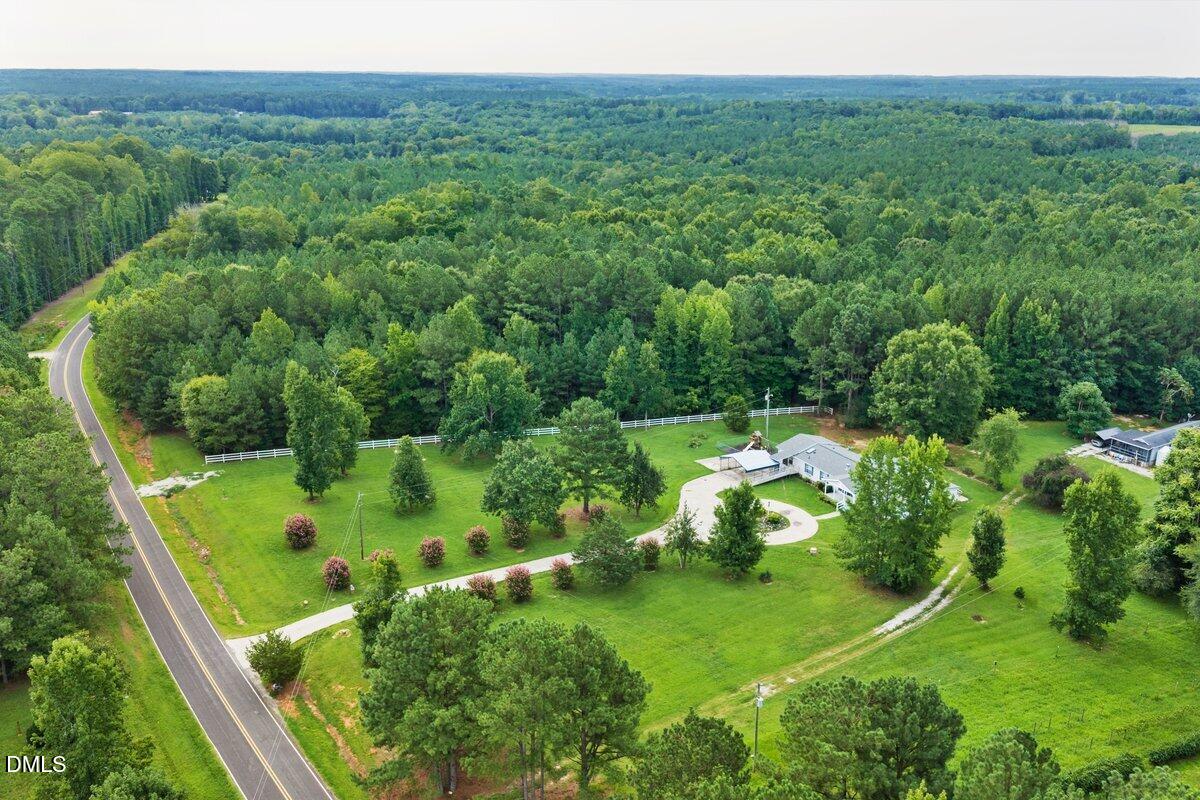494 Rifle Range Road Warrenton, NC 27589 - Photo 24 of 44 Drone Side View