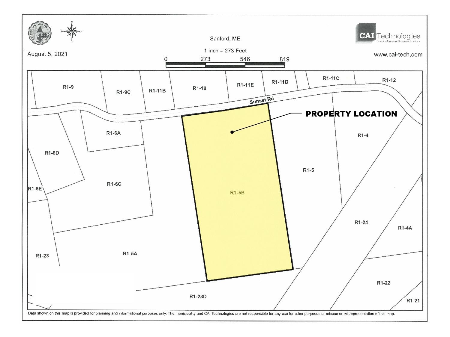 0 Sunset Road Springvale, ME 04083 - Photo 1 of 1 sunset tax map