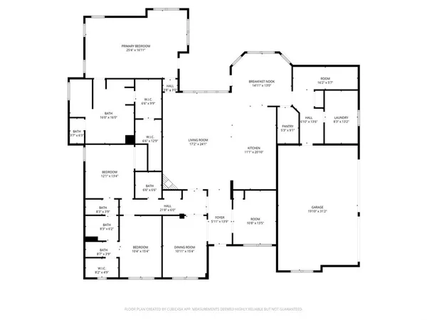 a picture of floor plan