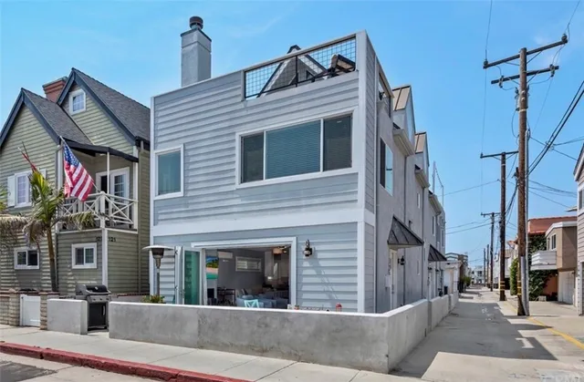 a view of a building with many windows