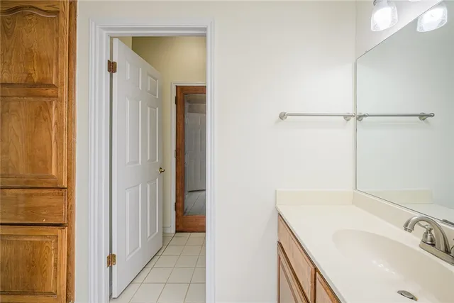 a bathroom with a sink and a tub