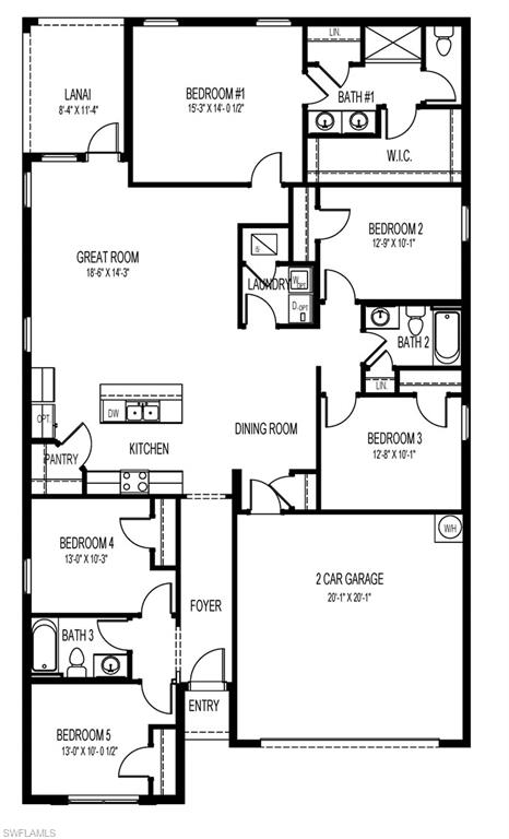 17722 Shade Tree Loop Punta Gorda, FL 33982 - Photo 46 of 46 Floor plan