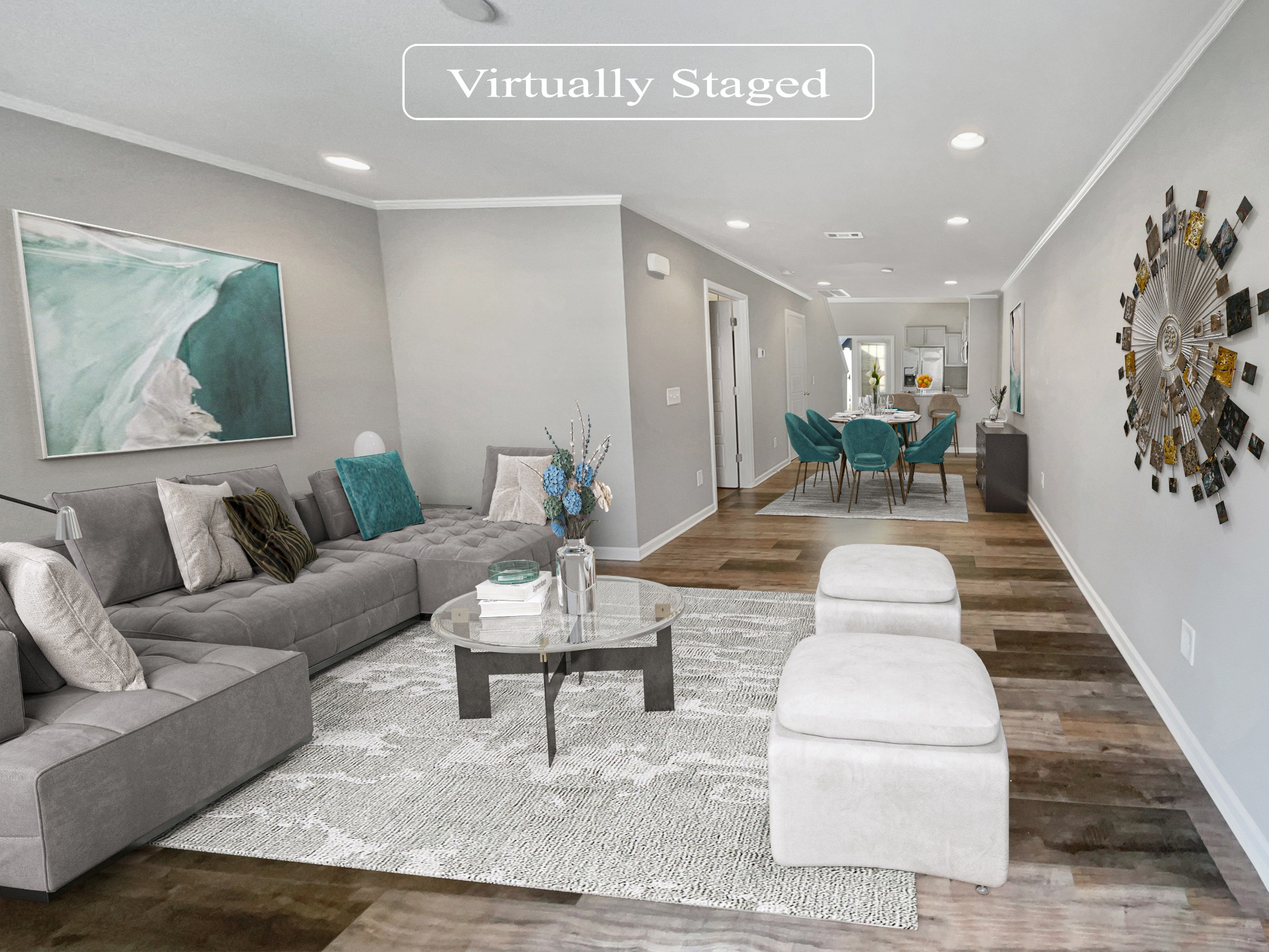 3529 Learning Lane Murfreesboro, TN 37128 - Photo 2 of 22 a living room with furniture and wooden floor