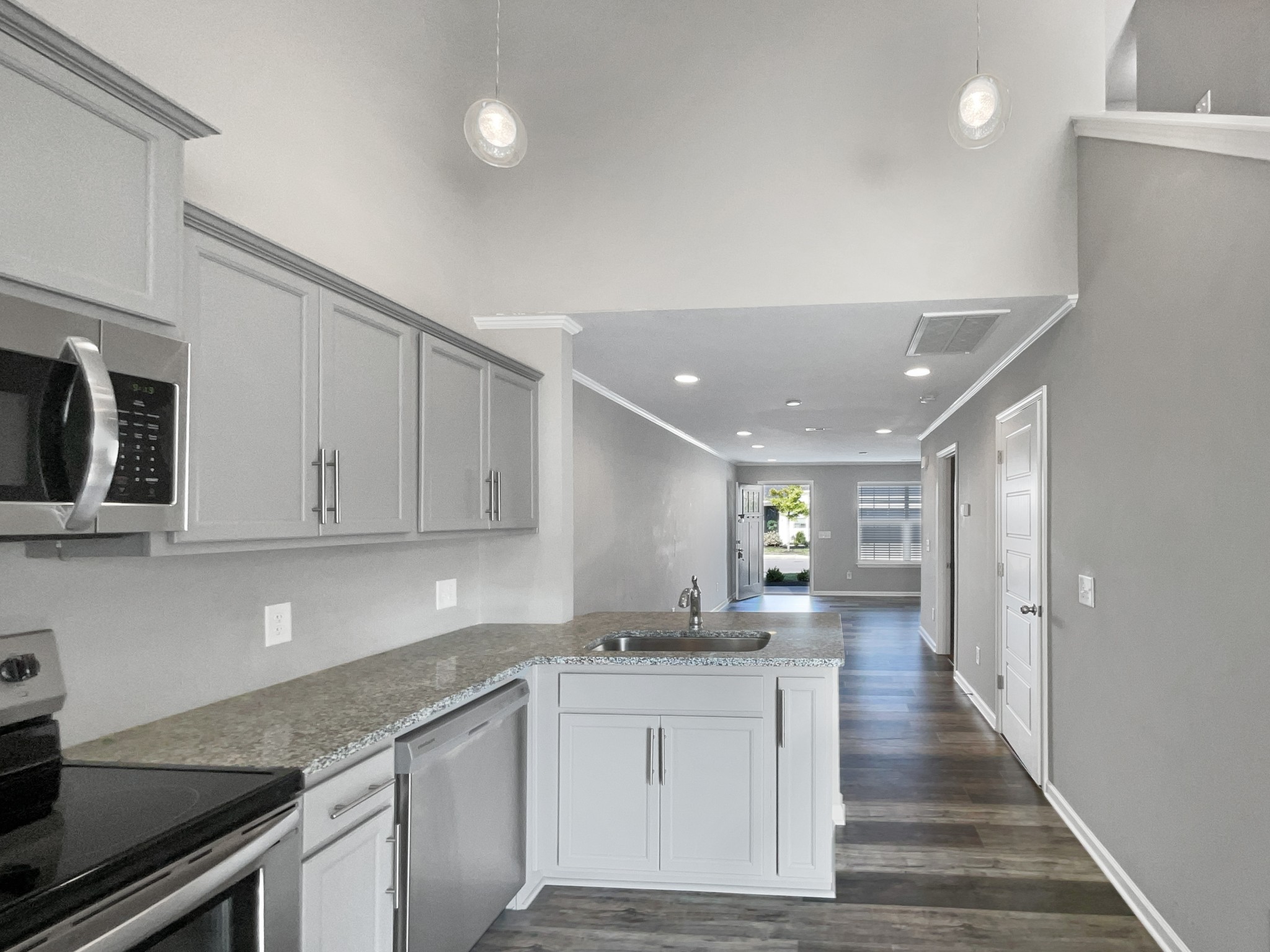 3529 Learning Lane Murfreesboro, TN 37128 - Photo 10 of 22 a kitchen with granite countertop a sink and cabinets