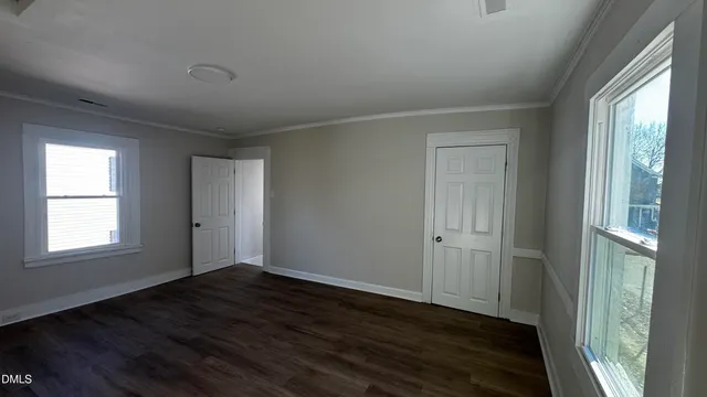 a view of front door