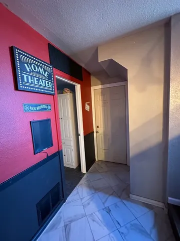 a view of an entryway door