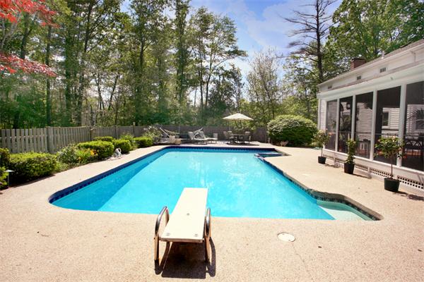 24 Herrick Road Boxford, MA 01921 - Photo 25 of 26 swimming pool view with a seating space