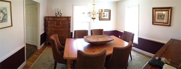 24 Herrick Road Boxford, MA 01921 - Photo 8 of 26 a view of a dining room with furniture and wooden floor