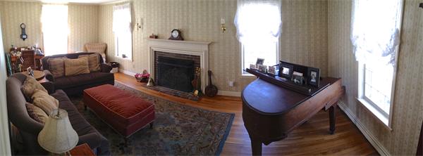 24 Herrick Road Boxford, MA 01921 - Photo 10 of 26 a living room with furniture rug and a fireplace