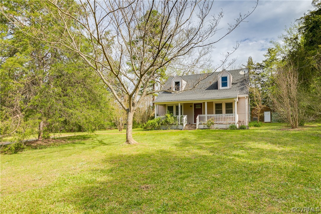 4144 Broad St Road Gum Spring, VA 23065 - Photo 4 of 34 a front view of house with yard and trees