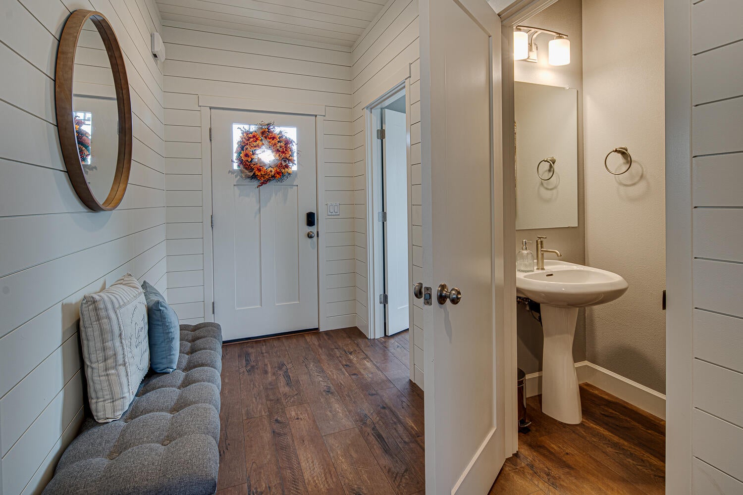 4741 Southwest Zenith Avenue Redmond, OR 97756 - Photo 3 of 34 Wide hall w/powder bath.