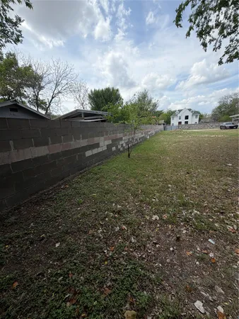a view of outdoor space and yard