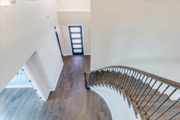 wooden floor in a hall with wooden floor
