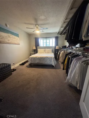 a view of a walk in closet
