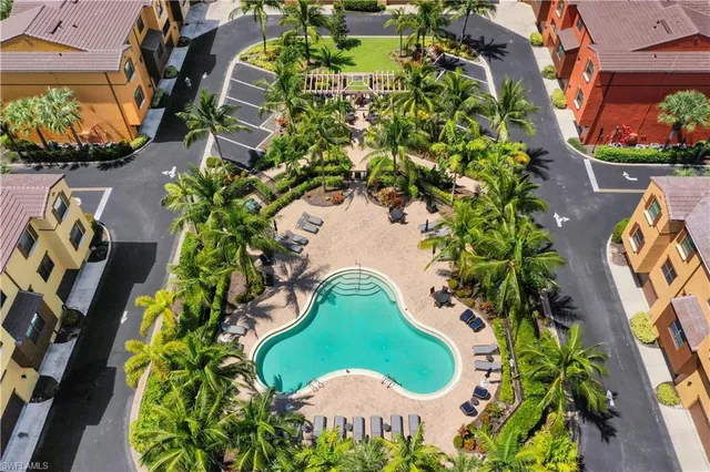 a view of a flower in a garden