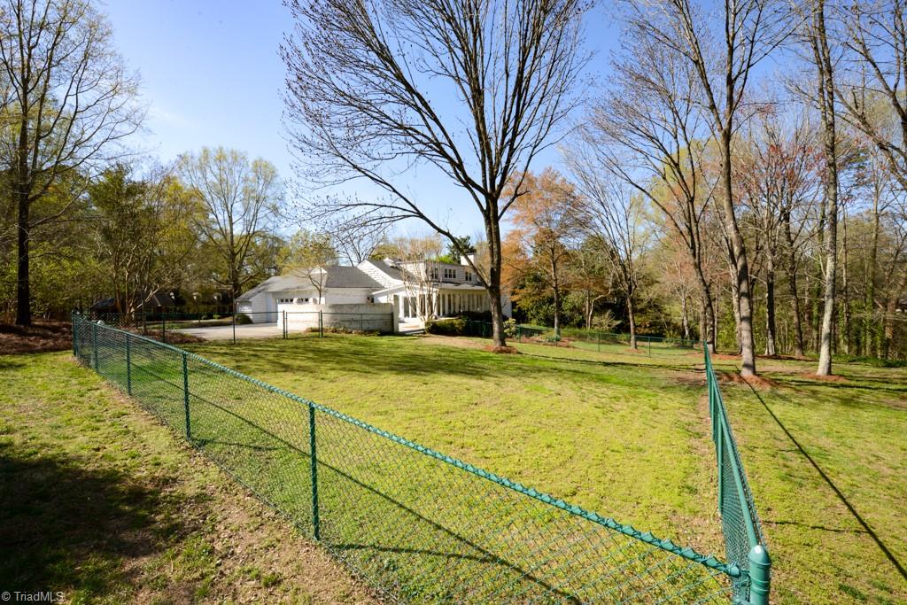 Fenced yard for Fido!