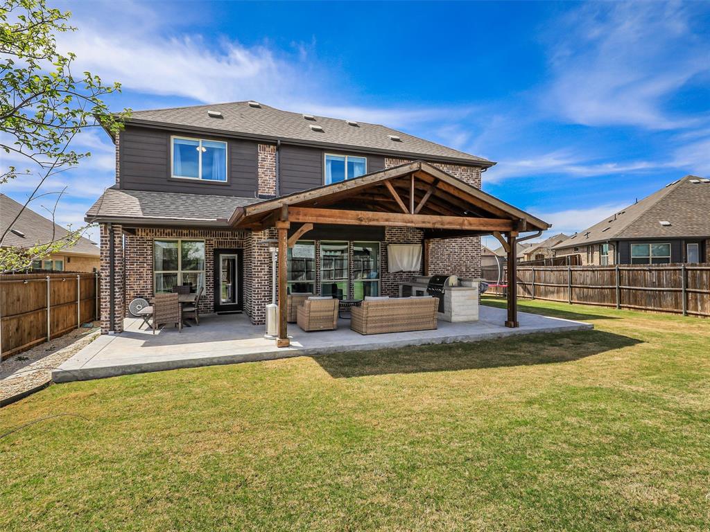 1216 Tree Shadow Lane Anna, TX 75409 - Photo 35 of 37 a view of a house with swimming pool and sitting area