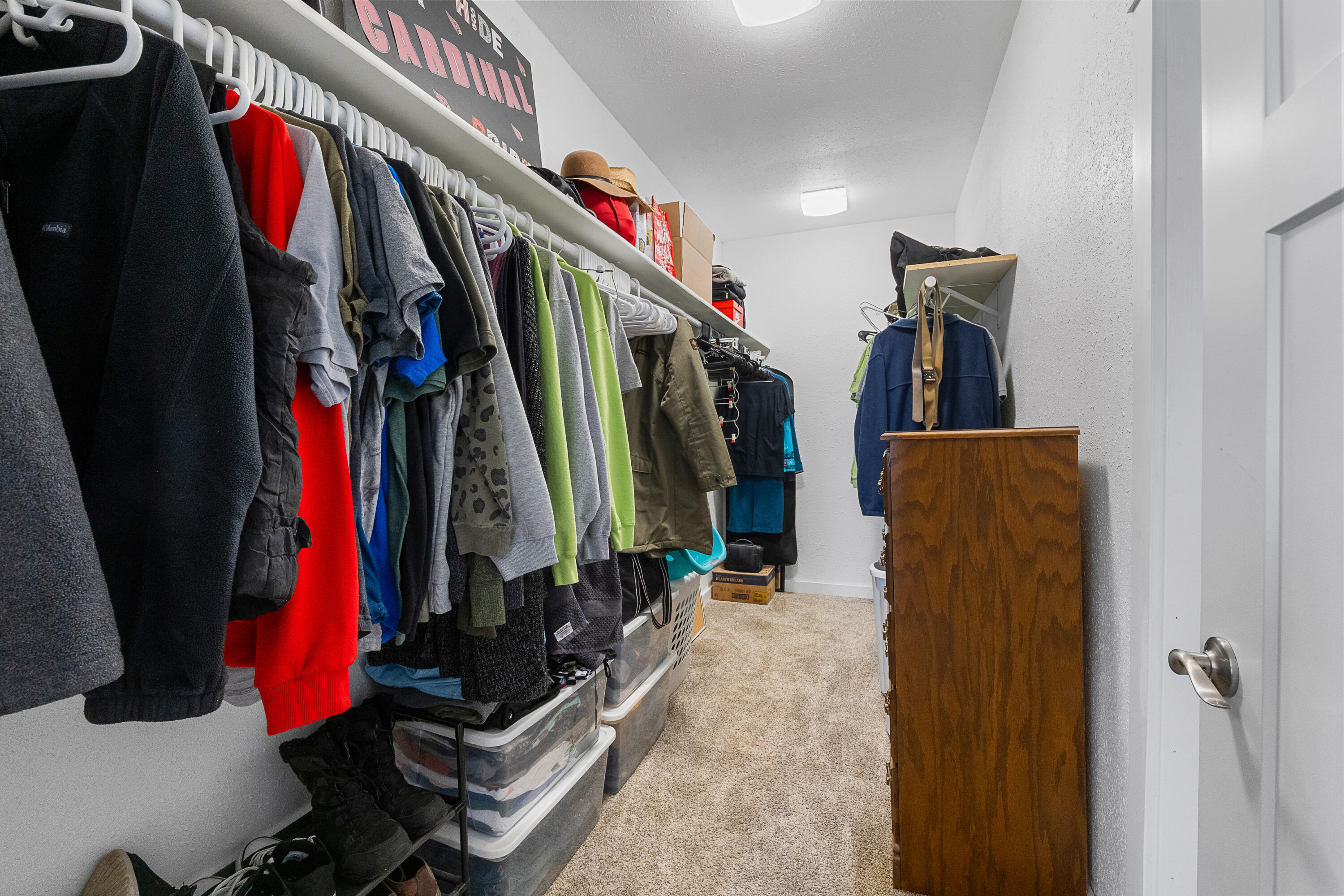 W3335 Bauer Road Leroy, WI 53050 - Photo 12 of 45 Walk in closet in primary bedroom