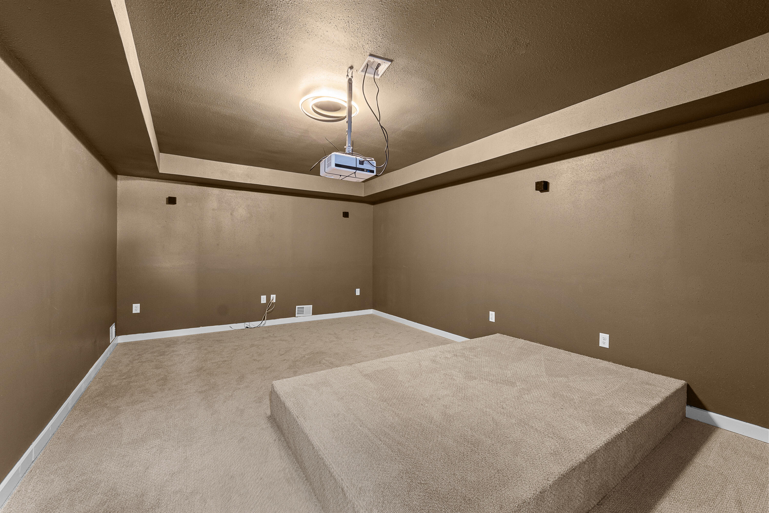 W3335 Bauer Road Leroy, WI 53050 - Photo 19 of 45 Theater room upstairs