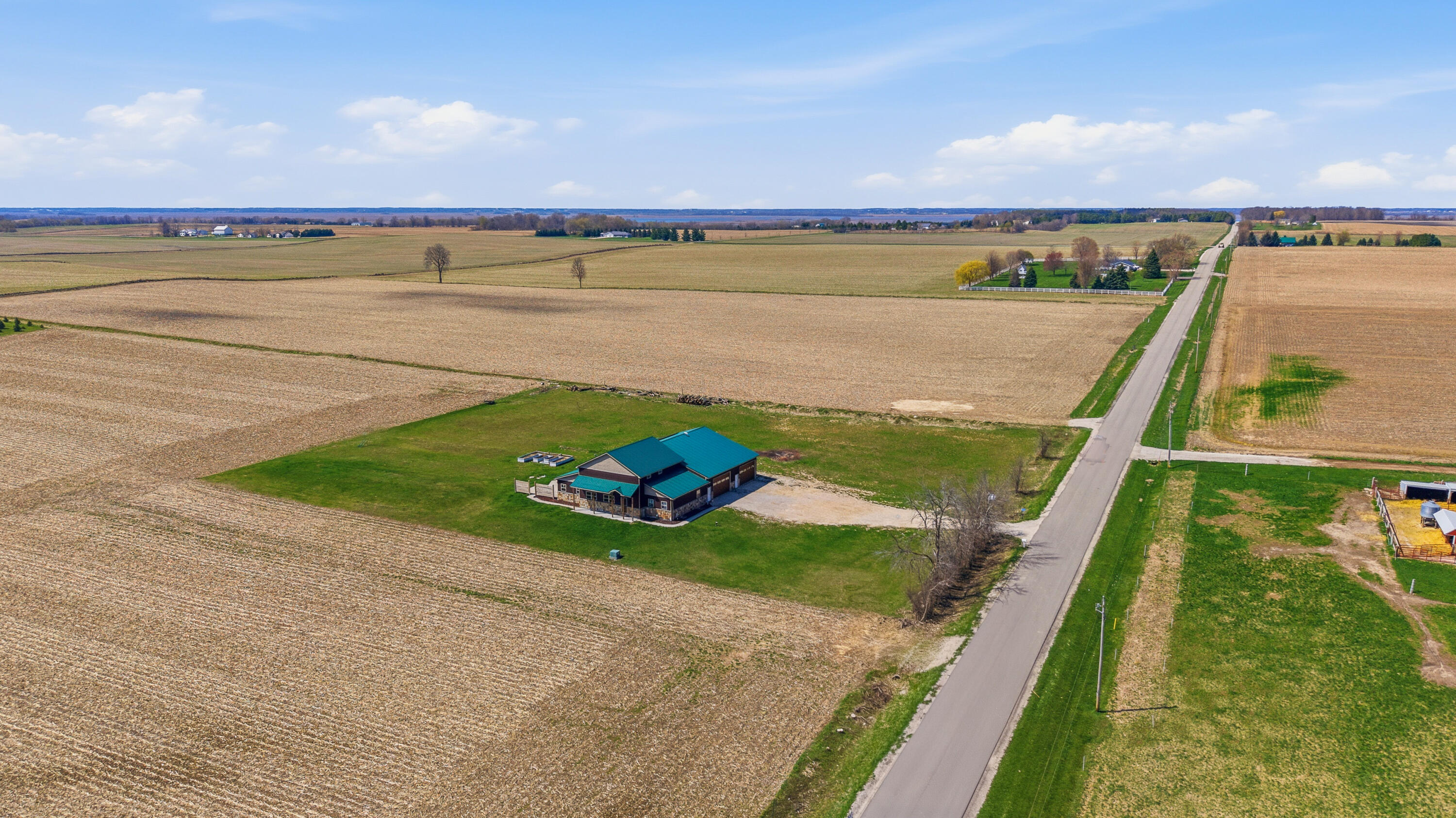 W3335 Bauer Road Leroy, WI 53050 - Photo 46 of 46 Aerial view
