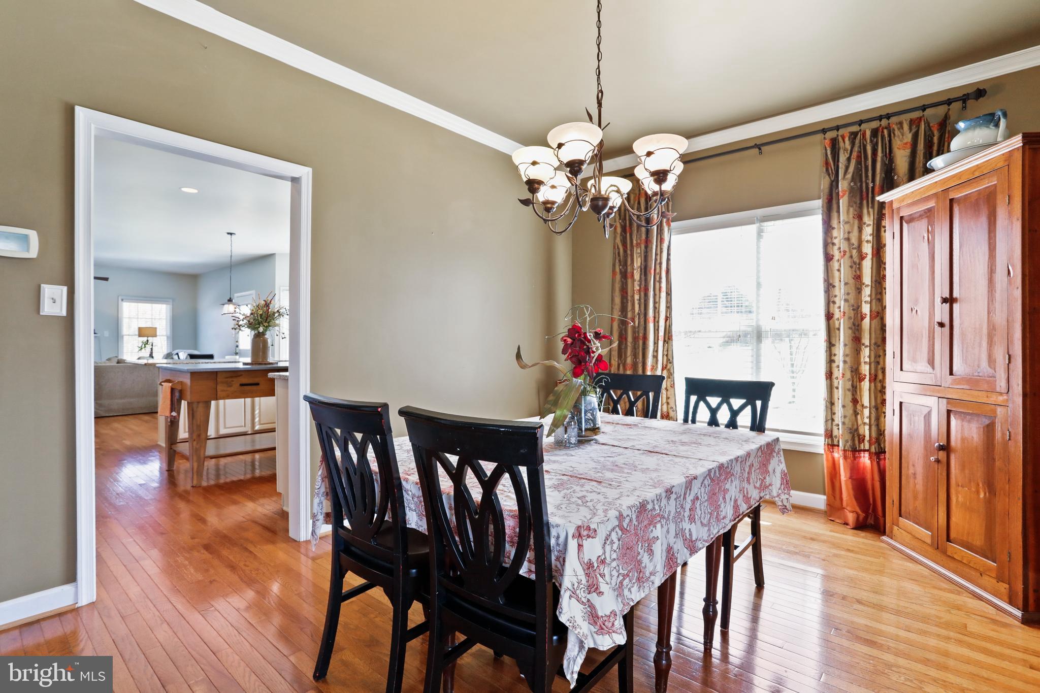 294 Freezeland Loop Road Linden, VA 22642 - Photo 14 of 83 Formal Dining Room w/Crown Molding