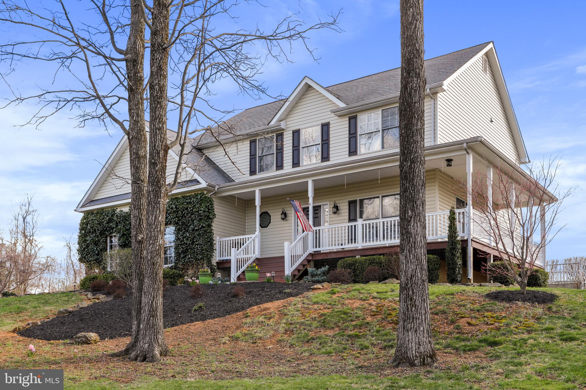 294 Freezeland Loop Road Linden, VA 22642 - Photo 2 of 83 Inviting wrap around front porch