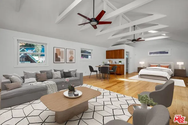 a room with storage and utility