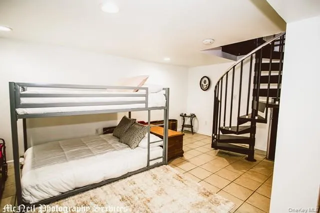 a view of a hallway with workspace