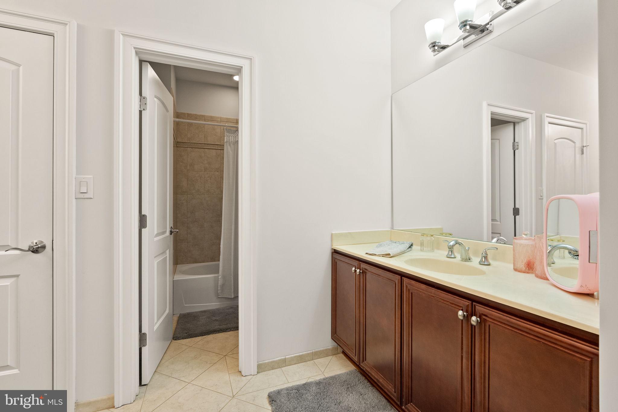 8522 Lewinsville Road McLean, VA 22102 - Photo 33 of 51 a bathroom with a sink and a mirror