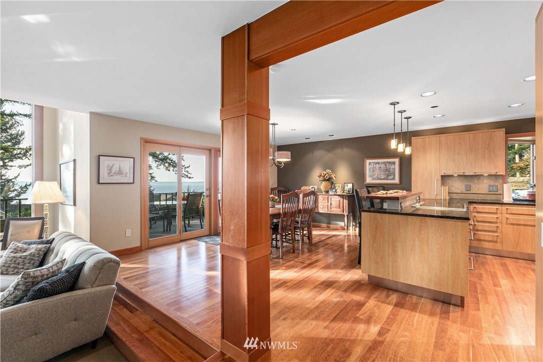 629 Fieldston Road Bellingham, WA 98225 - Photo 5 of 25 a living room with furniture and a wooden floor