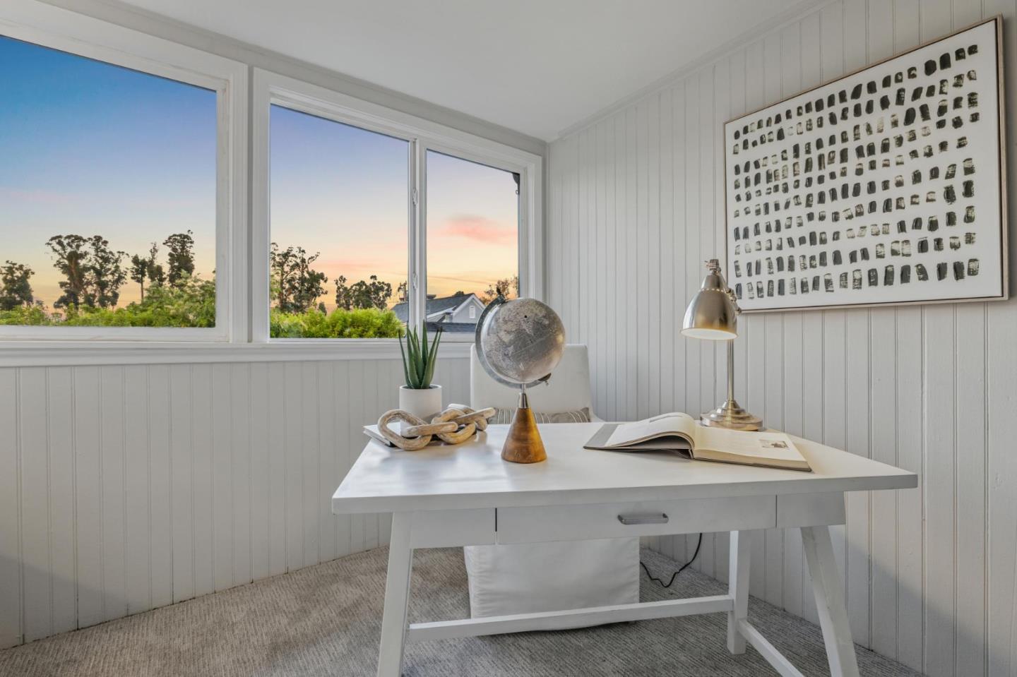 712 Crossway Road Burlingame, CA 94010 - Photo 75 of 90 a view of a workspace with furniture