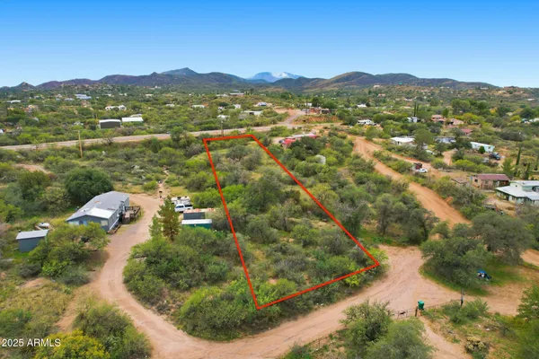 a view of city and mountain