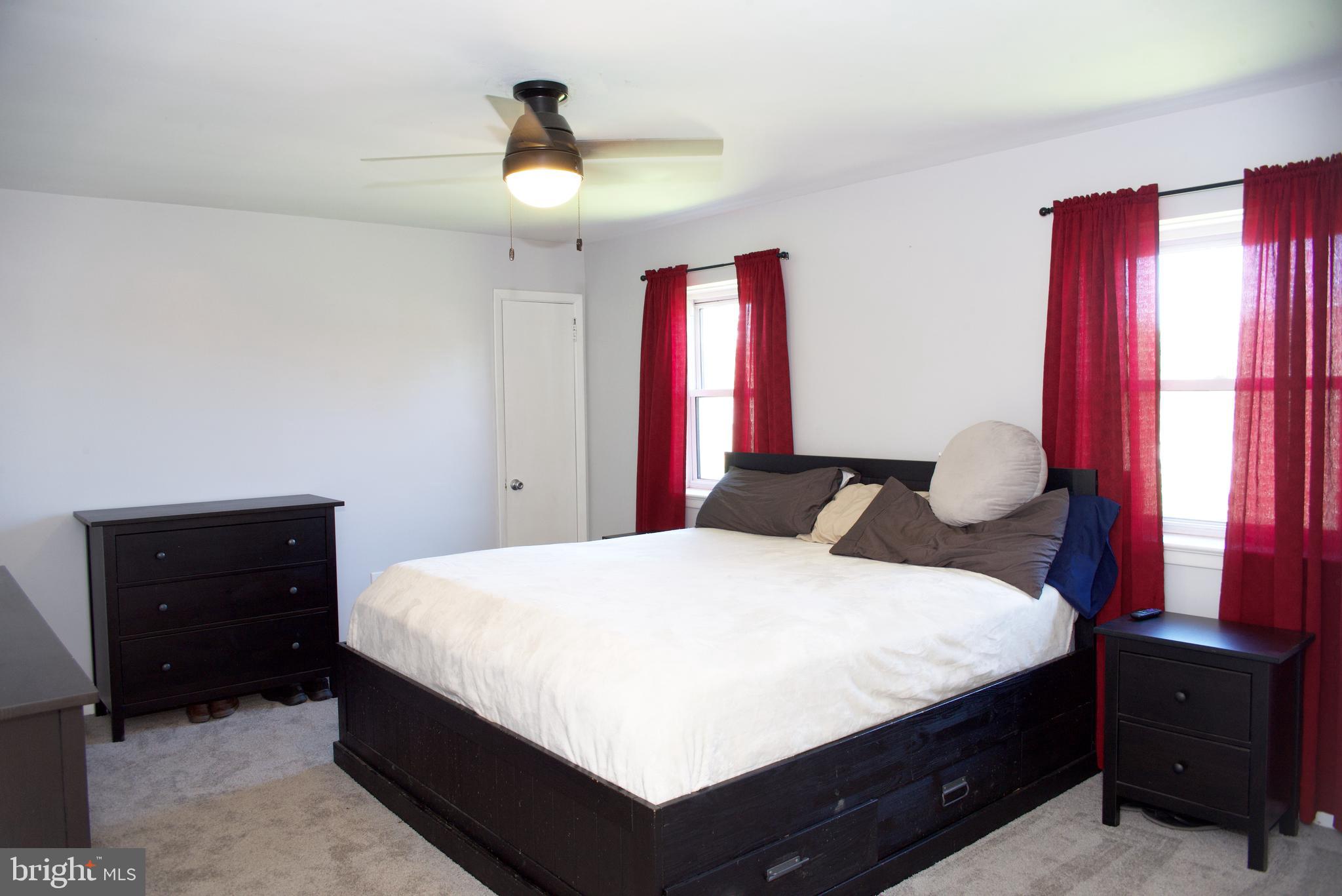4725 Hillside Road Reading, PA 19606 - Photo 17 of 43 Primary Bedroom freshly painted and carpeted