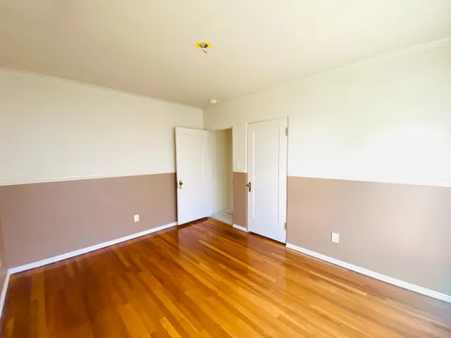 a view of empty room