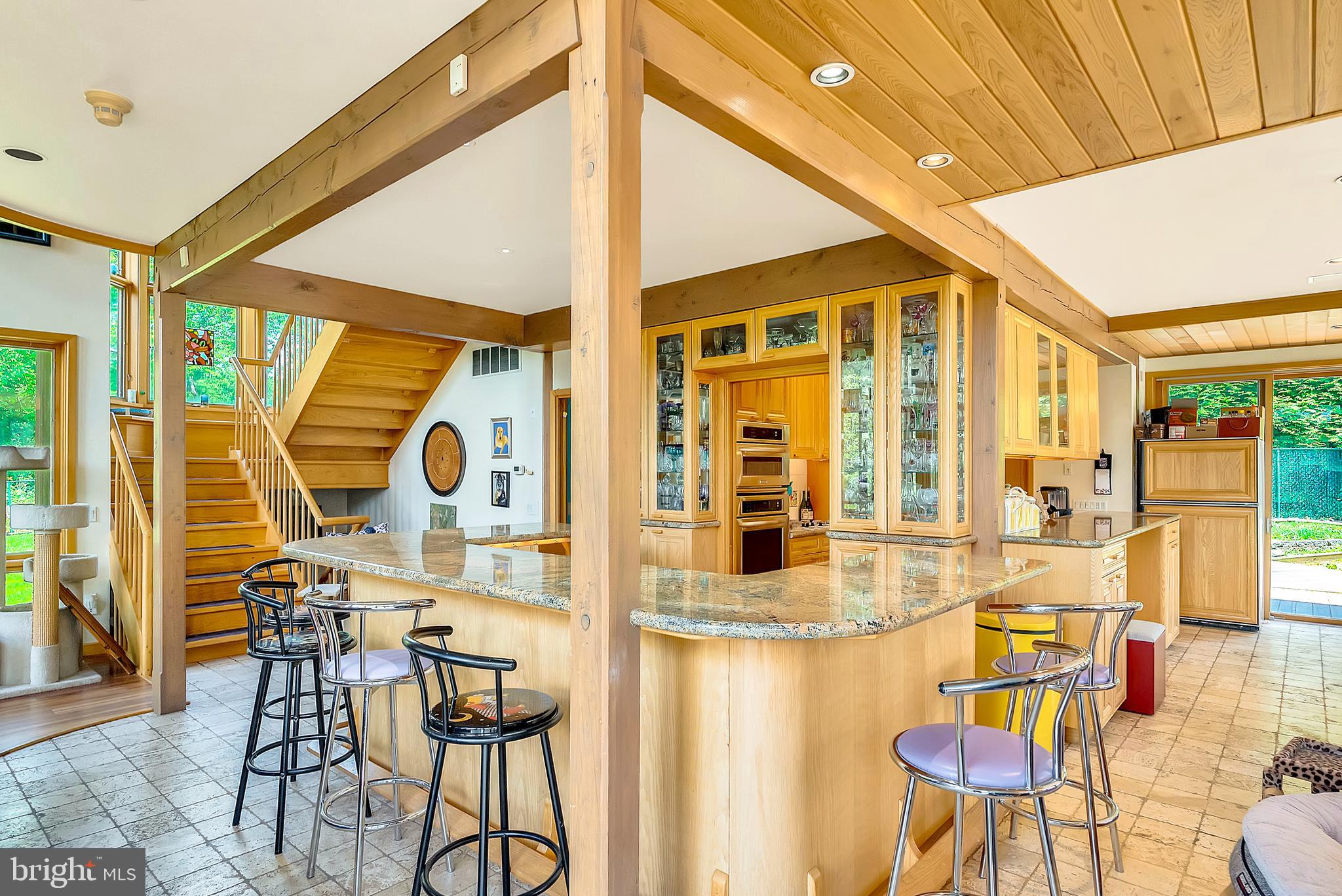 636 Almshouse Road Ivyland, PA 18974 - Photo 35 of 90 a dining room with wooden floor and windows