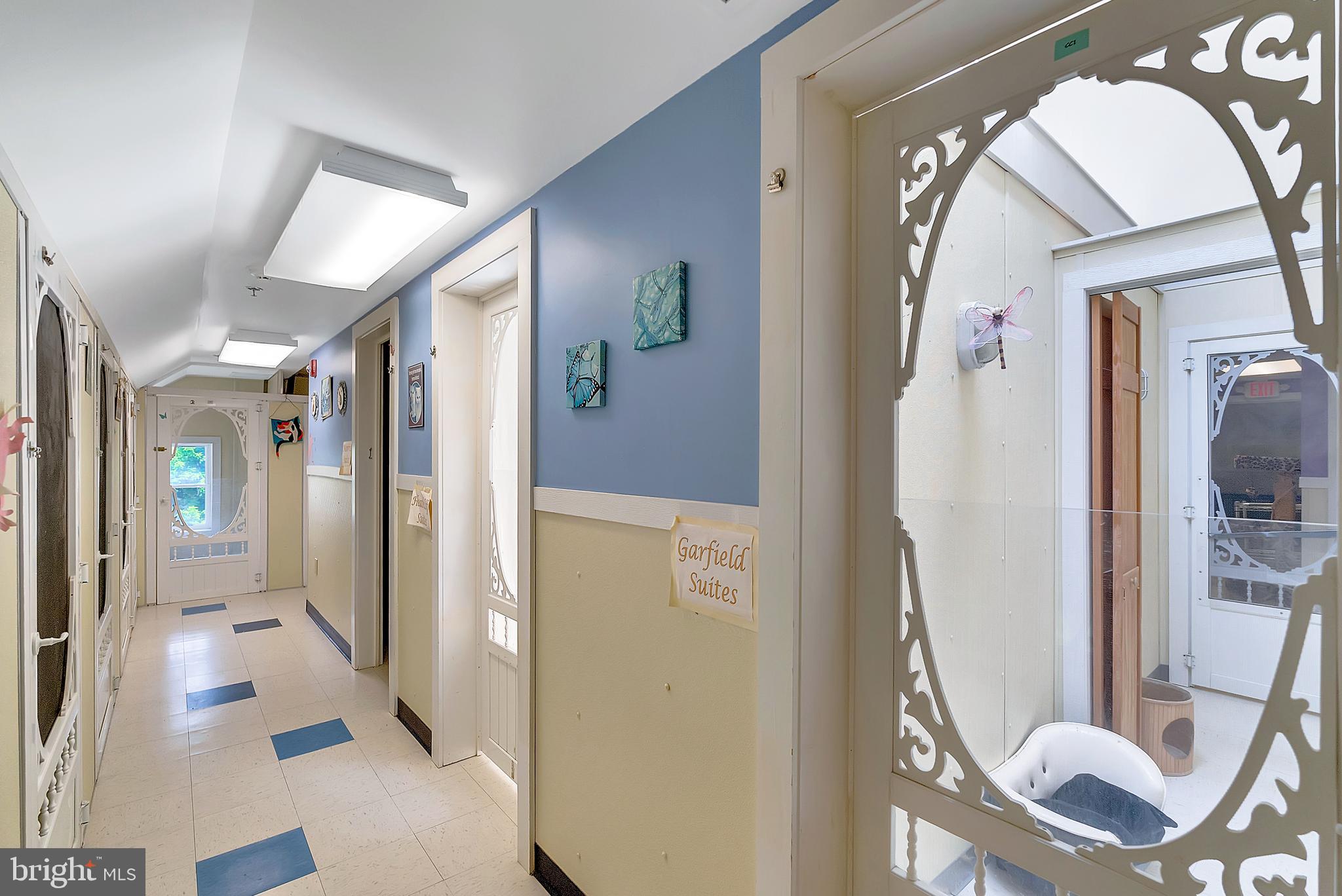 636 Almshouse Road Ivyland, PA 18974 - Photo 69 of 90 a view of a hallway with furniture and front door