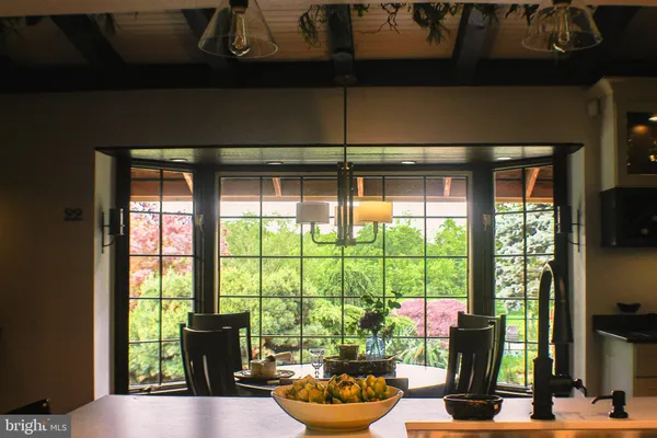 front view of a house with a glass door