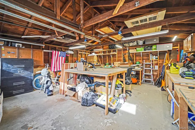 a view of a bike storage