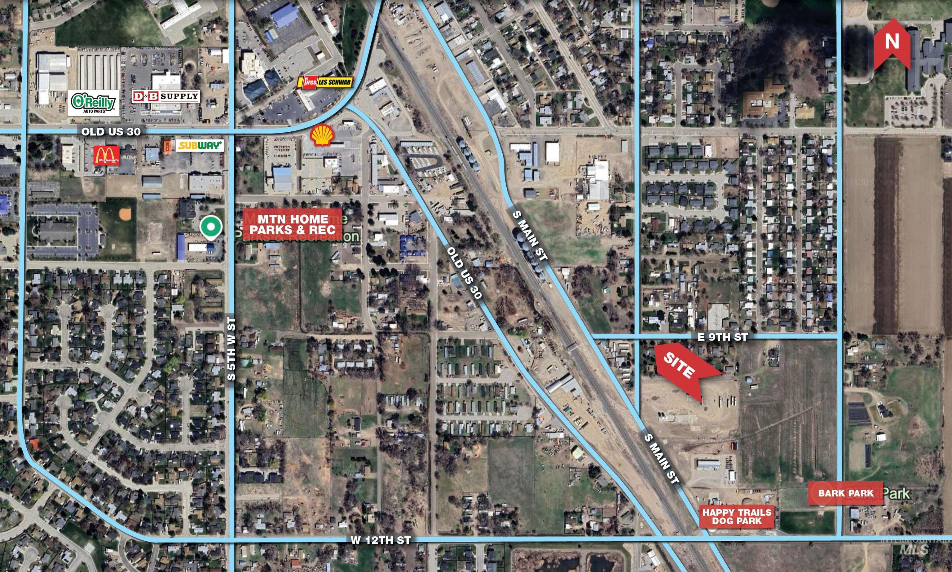 910 East 9th N Street Mountain Home, ID 83647 - Photo 6 of 7 Map / location