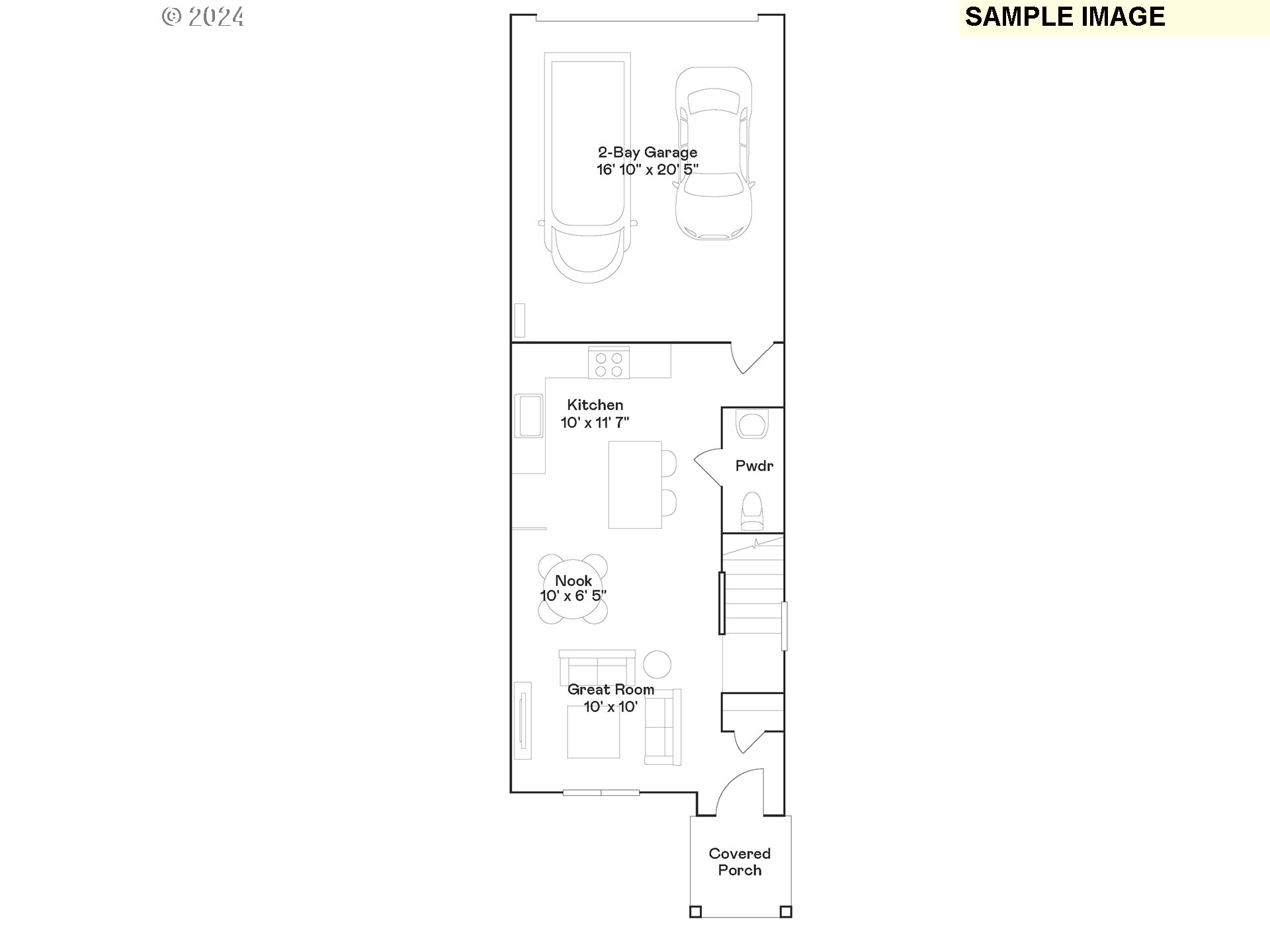 739 Merriott Lane, Unit H571 Woodburn, OR 97071 - Photo 19 of 20 a picture of a wall with a white wall and a painting