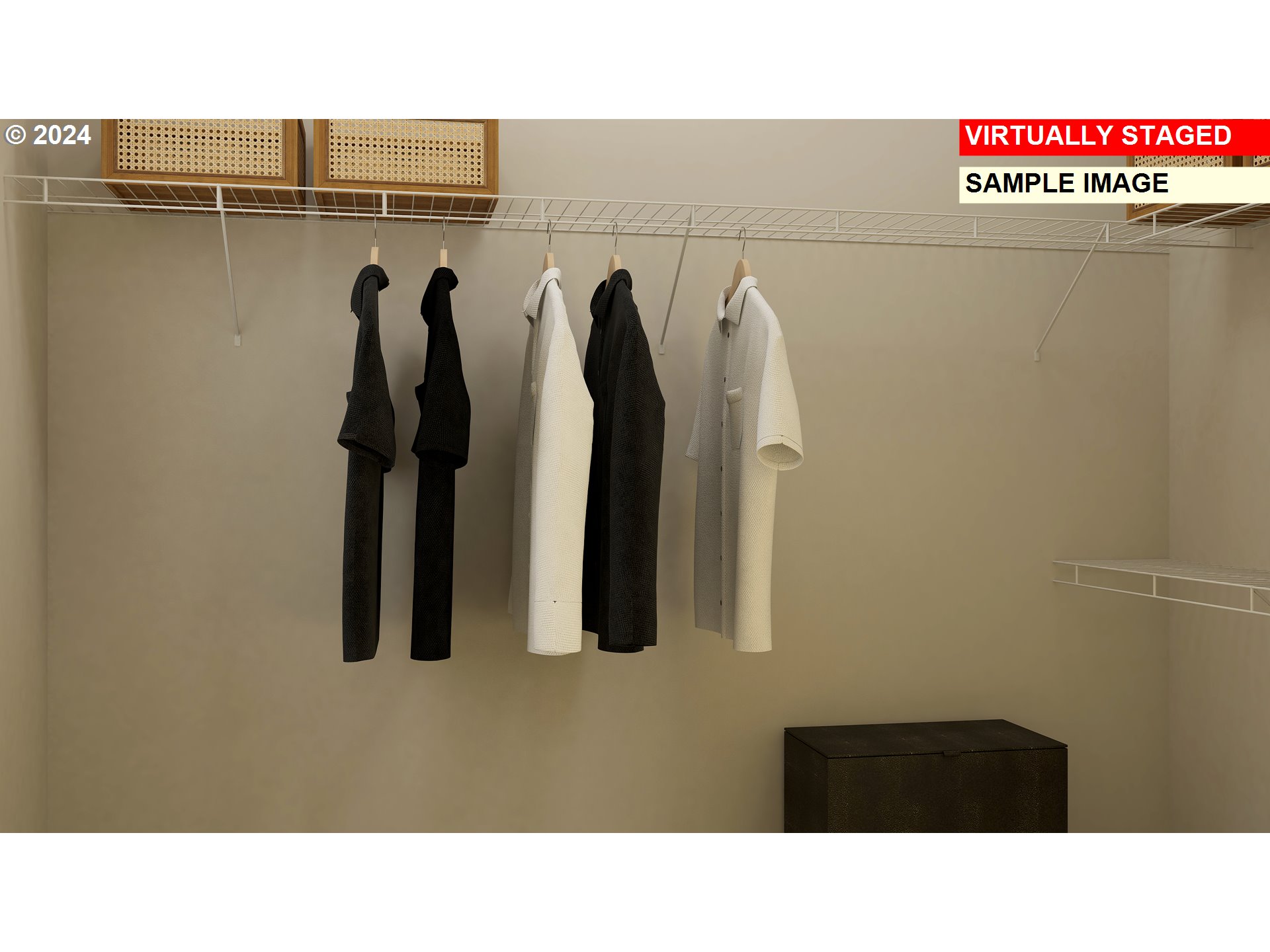 739 Merriott Lane, Unit H571 Woodburn, OR 97071 - Photo 8 of 20 a black and white photo of a room