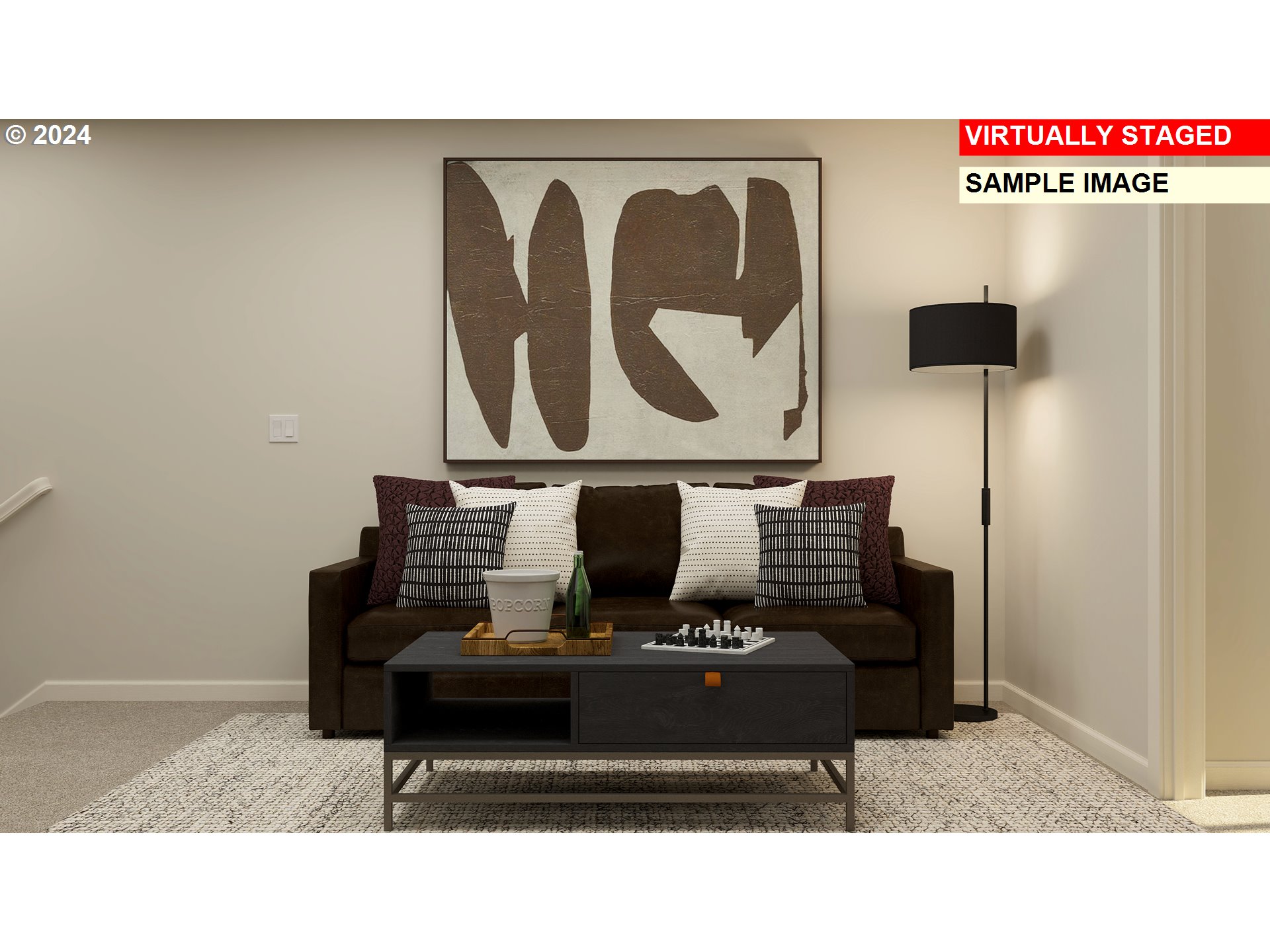 739 Merriott Lane, Unit H571 Woodburn, OR 97071 - Photo 10 of 20 a living room with a couch and a table