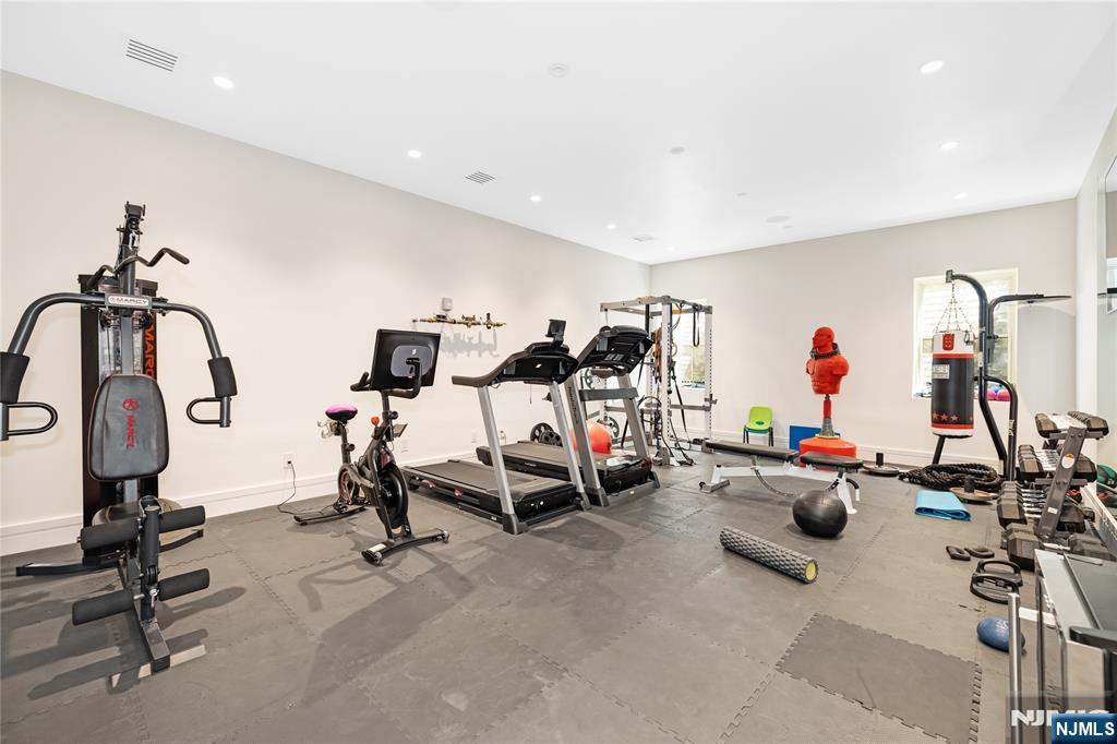 241 East Saddle River Road Saddle River, NJ 07458 - Photo 39 of 48 a view of a room with gym equipment