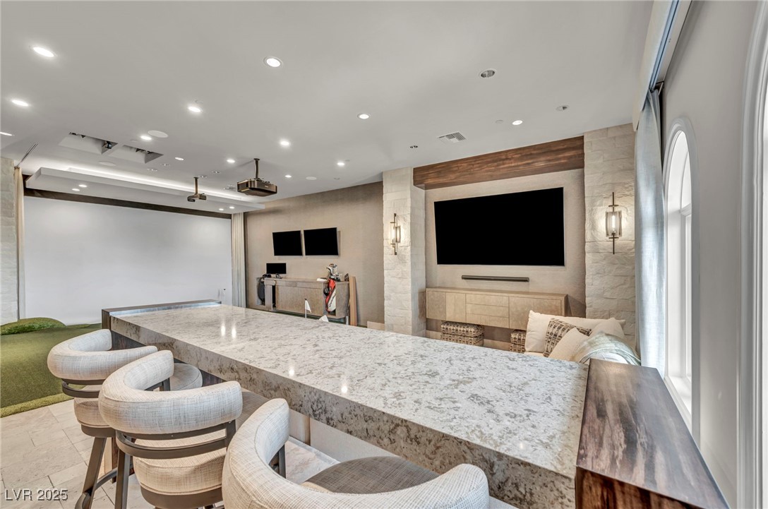 1793 Anelli Court Henderson, NV 89012 - Photo 26 of 47 Bar area with recessed lighting