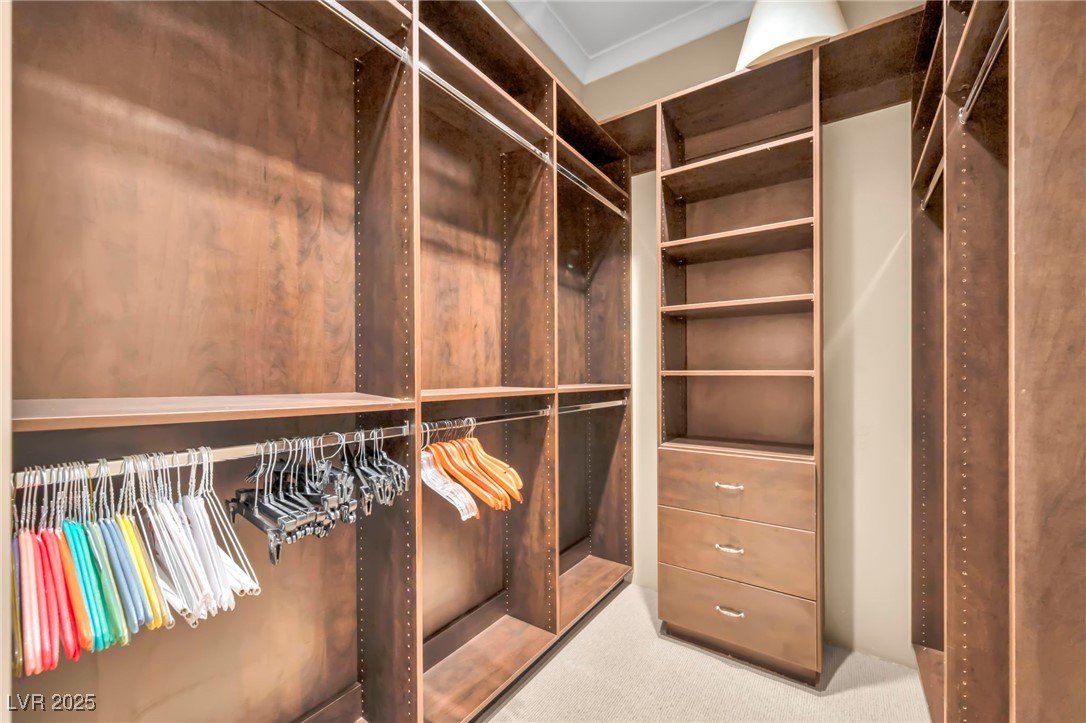 1793 Anelli Court Henderson, NV 89012 - Photo 41 of 47 Walk in closet with carpet floors